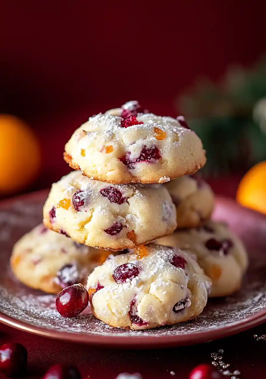 Irresistible Orange Cranberry Ricotta Cookies Recipe