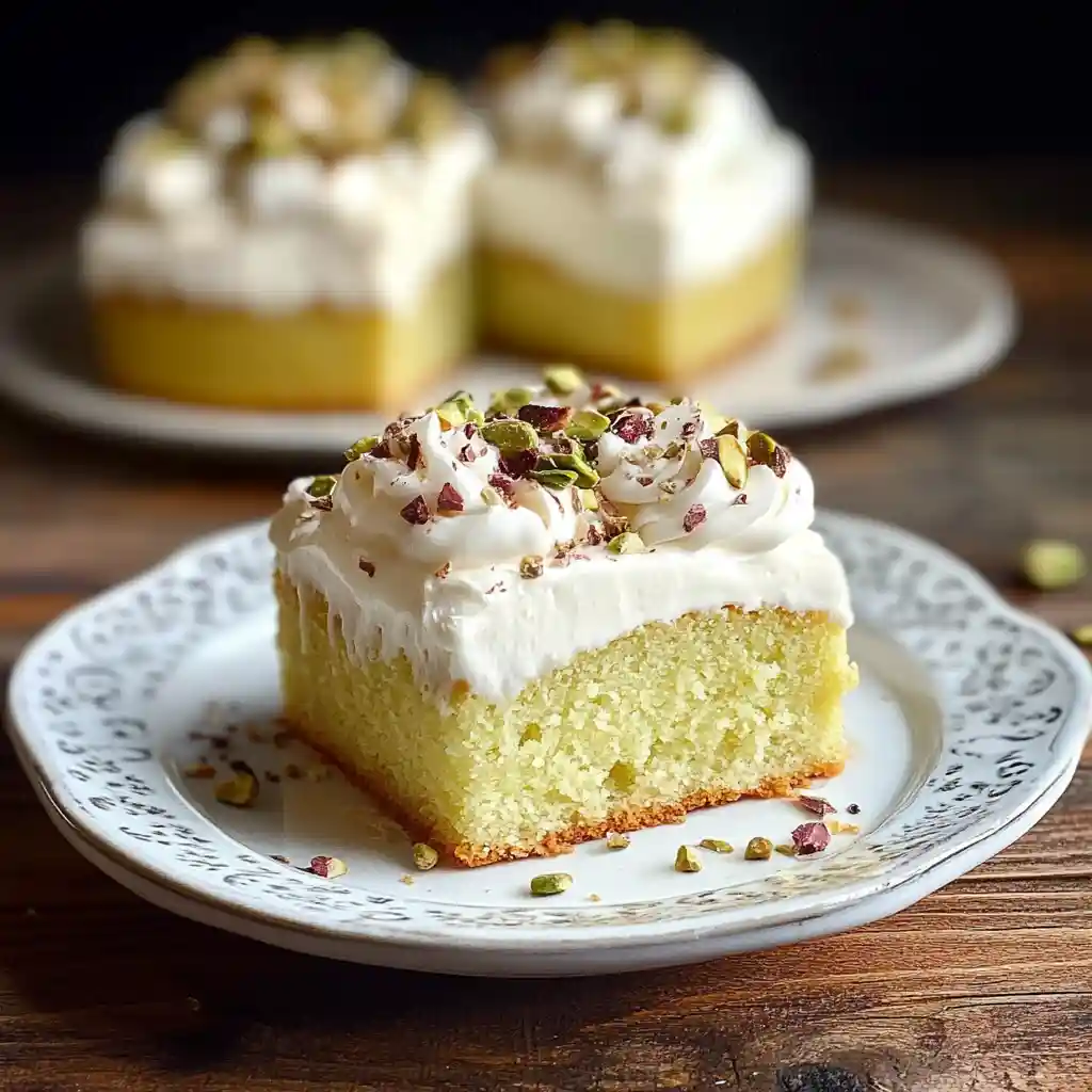 4 Irresistible Pistachio Tres Leches Cakes Bursting with Flavor
