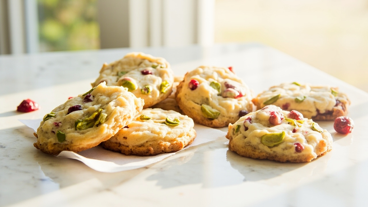 5 Irresistible Cranberry Pistachio Shortbread Cookies Recipes - cranberry pistachio shortbread cookies