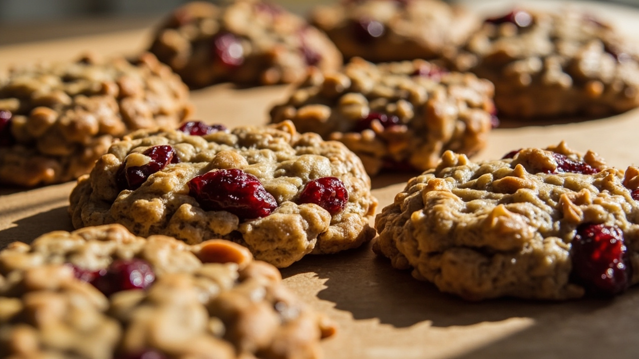 7 Chewy Oatmeal Cranberry Walnut Cookies to Crave - oatmeal cranberry walnut cookies
