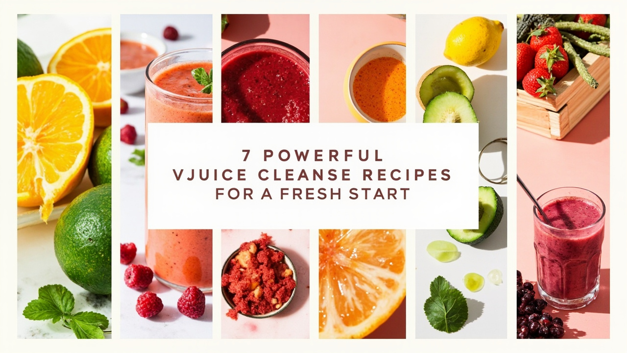 7 Powerful juice Cleanse Recipes for a Fresh Start