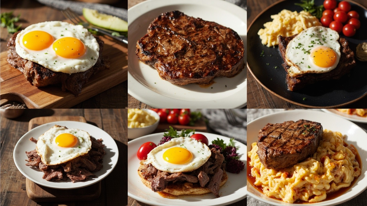 5 Hearty Steak and Eggs Recipe for Power Breakfasts