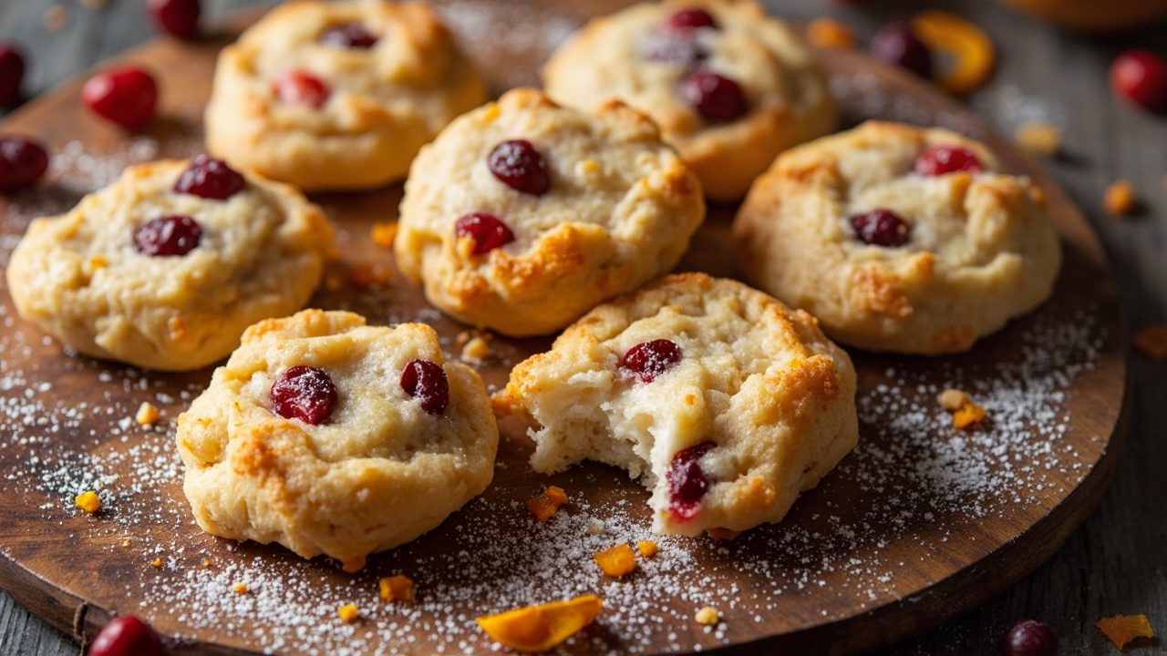 Irresistible Orange Cranberry Ricotta Cookies Recipe