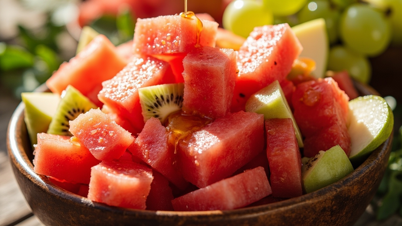 Deliciously Refreshing Fruit Salad with Watermelon Delight