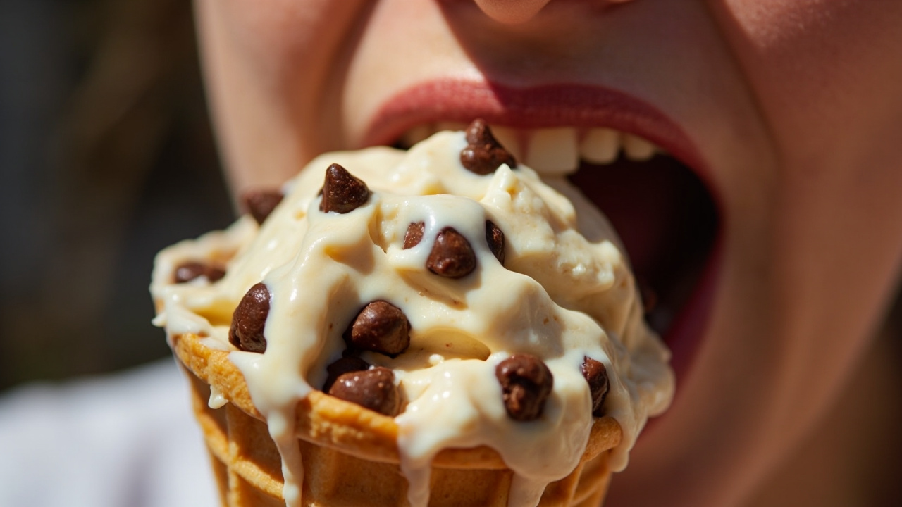 Indulge in Irresistible Chocolate Chip Ice Cream Delights