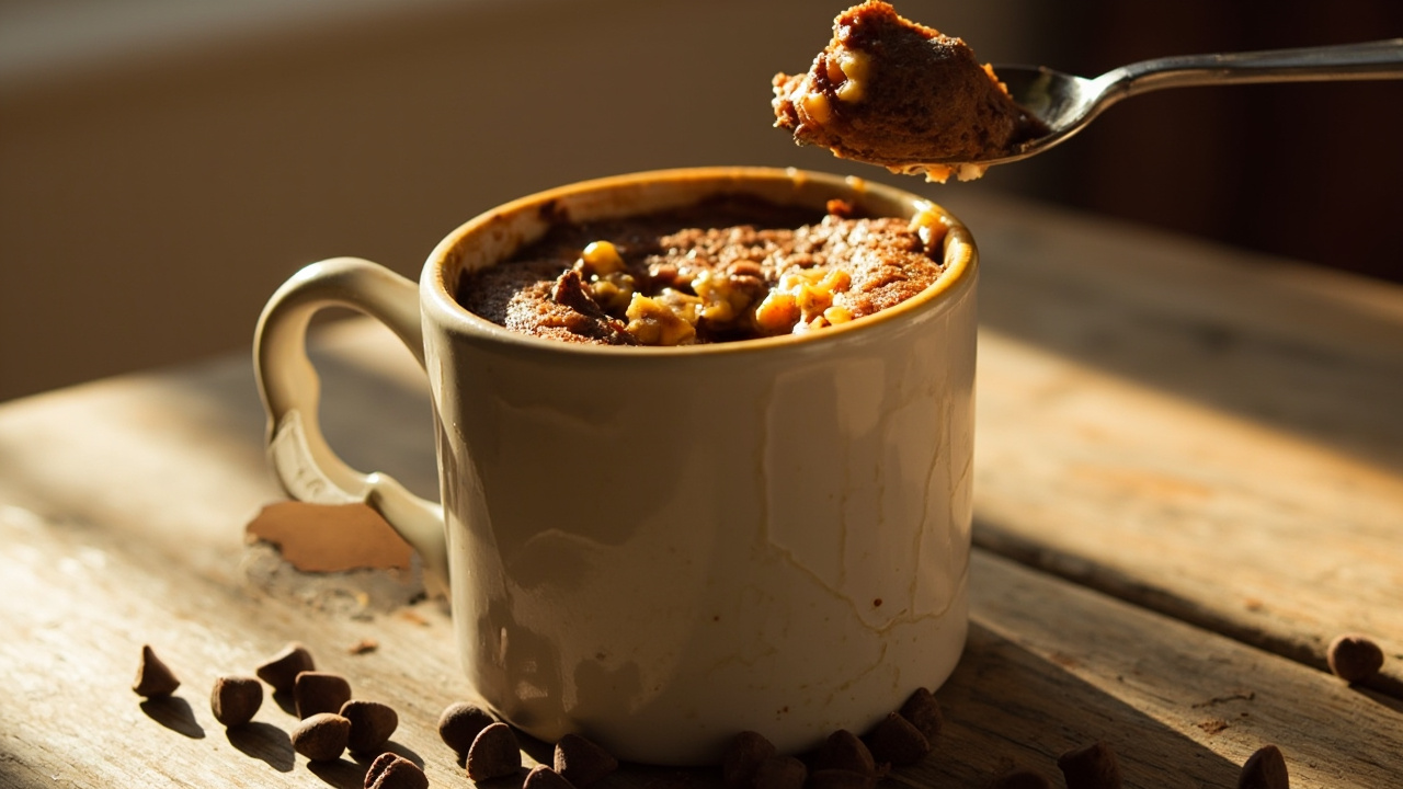 Indulge in the Best Chocolate Chip Mug Cake Recipe Today