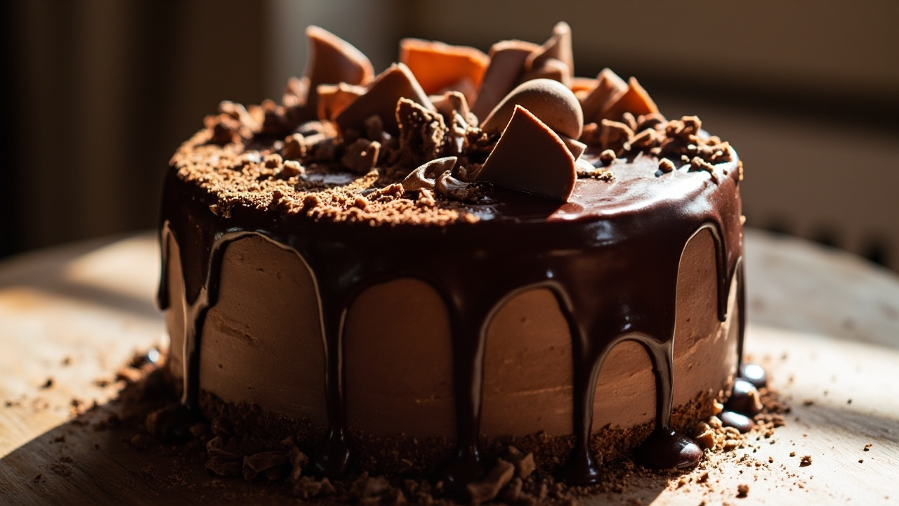 Indulge in Decadence with Chocolate Truffle Cake