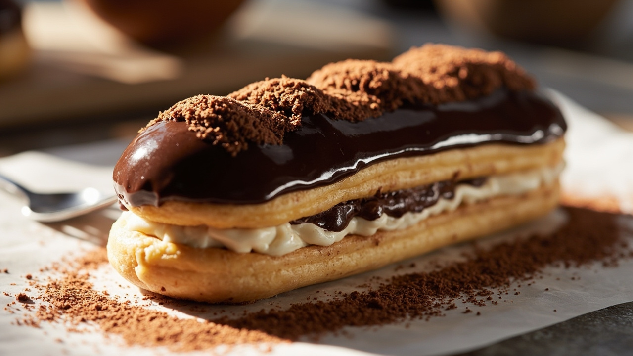 Indulge in No Bake Chocolate Eclair Cake Bliss