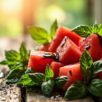 Delicious Watermelon Basil Salad to Refresh Your Palate