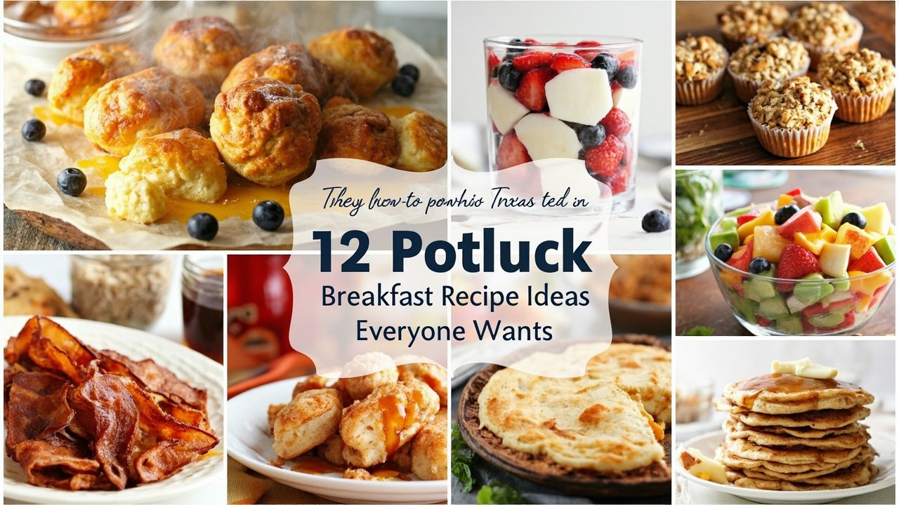 12 Potluck Breakfast Recipe Ideas Everyone Wants