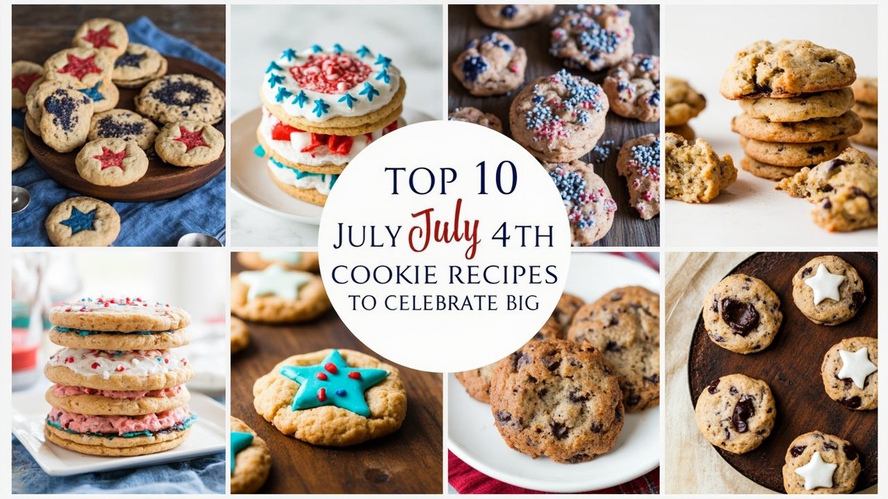 Top 10 July 4 Cookie Recipes to Celebrate Big Top 10 July 4 Cookie Recipes to Celebrate Big
