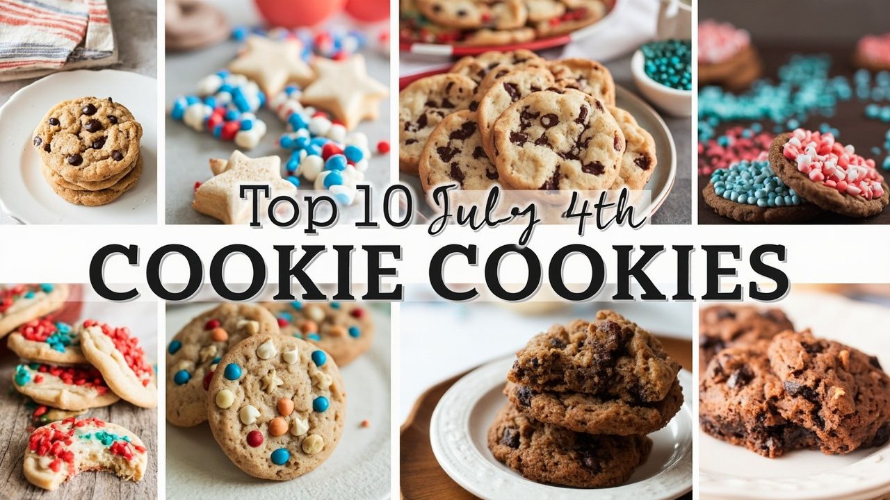Top 10 July 4 Cookie Recipes to Celebrate Big